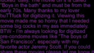 BOYS IN THE BATH VINTAGE GAY PORN TUBE