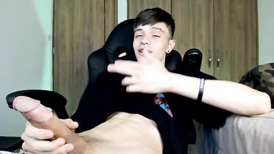 Colombian Boy Legal Cam Handjob Porn!