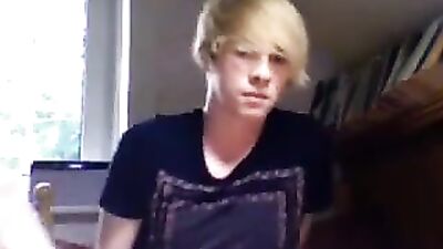 Handsome Blonde Twink Porn - Cum Shots and Solo Action!