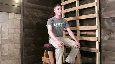 Gregs Nervous First Time: Amateur Handjob Straight Boys Frat Cum Shots!