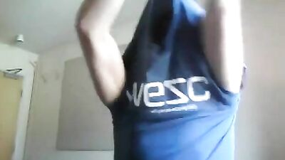 Showing Off Twink - Web-Cam Solo Wank