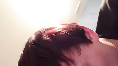 Young Redhead Swallows Cum Again - First Time Fun!