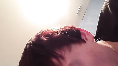 Young Redhead Swallows Cum Again - First Time Fun!