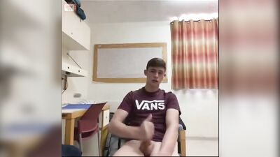 Sexy Vans Boy Cum Shot!: The Ultimate Big Dick Web-Cam Experience!