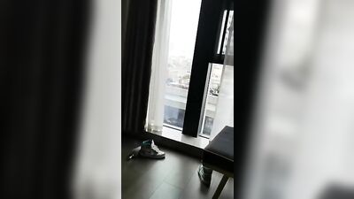 Asian Dildo Twink Fucks Machine in Amateur Anal Games