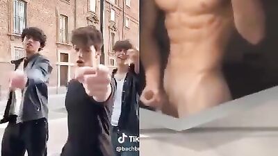 Gangbang Tiktokers: The Ultimate Gay Porn Video!