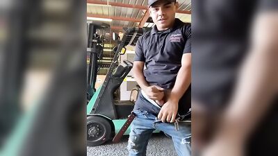 Jerk Off But No Cum: Amateur Handjob Solo!