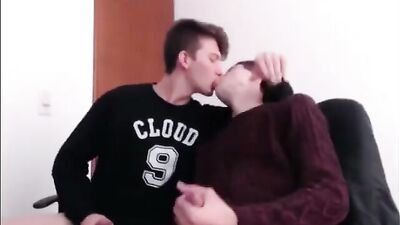 Young Twinks Explore Their First Real Gay Sex in Webcam Oral Cum Shots