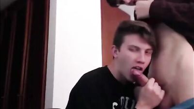 Young Twinks Explore Their First Real Gay Sex in Webcam Oral Cum Shots