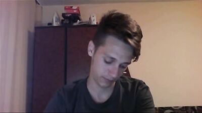 Gay Twink Porn Adventure - Skinny Big Dicked Boy Web-Cam Fun!