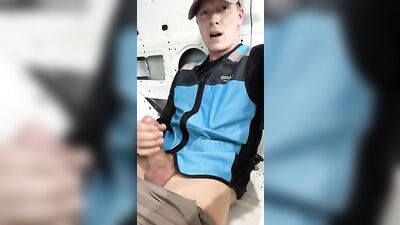Amazon Whole Foods Delivery - Cums Again in Gay Porn Tube!