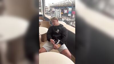 Outdoor Exposure: Big Cock Blond Boys Solo Adventure