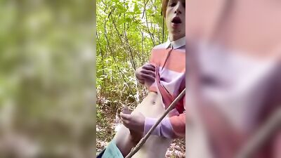 Natural Jerking in the Wild - Free Public Sex Solo Cumshot