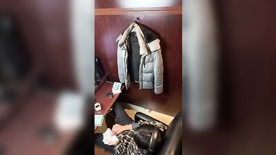 Japanese Wanking Spy Cam: A Hidd*en Desire Revealed!