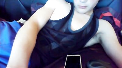 Teen Blows His Load on Webcam Twink Porn!