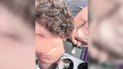 Gay Piss Taste in Public Toilets: Ultimate Oral Challenge!