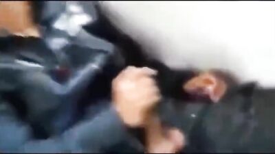 LATINOS JERKS OFF IN THE METRO