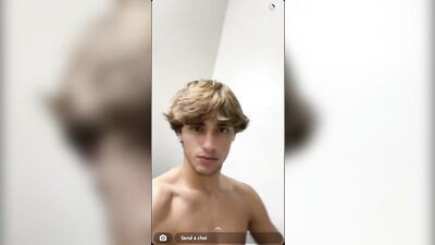 Ultracute Fit Muscle Boy Jacks Snapchat Girl Cum! - A Hot New Gay Porn Video!