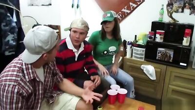 Frat Boys Spin-the-Bottle Orgy: Action-Packed Bareback Cum Shots!