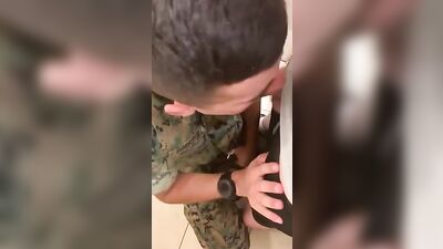 Got Mouthful Of Cum: Twink Latin Soldiers Selfies Oral Web-Cam