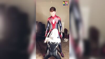 Spidermans Bare Twinks Web-Cam Action Bareback Adventure