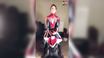 Spidermans Bare Twinks Web-Cam Action Bareback Adventure