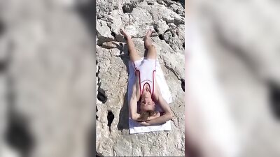 Outdoor Adventures: Public Cum Shots on the Beach!