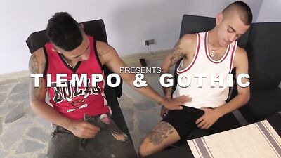 Latino Bareback Twink Frenzy: Explosive Action with Big Cocks and Cum Shots!