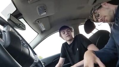 Cum Shots: Public Oral Exposure with Boy and Man