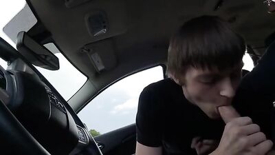 Cum Shots: Public Oral Exposure with Boy and Man