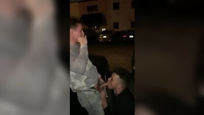 Stoned Twink Blows Straight Friend After Club Night