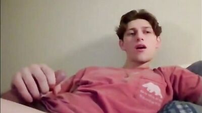 Young Cum King: Amateur Big Dick Solo Cam Show!