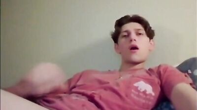 Young Cum King: Amateur Big Dick Solo Cam Show!