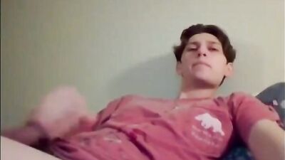 Young Cum King: Amateur Big Dick Solo Cam Show!