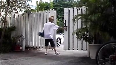 Outdoor Asian Cum Shots with Derek - Public Handjob Fun