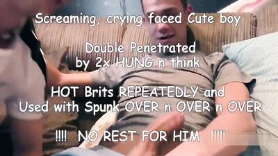 Coucil lads threesome with breeding