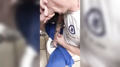 Young Twink Sucks Off A Stranger In Public Toilets: Webcam Blowjobs And Cum Shots In The Bathroom!