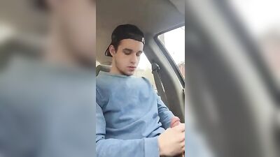 Sexy Boy in Car