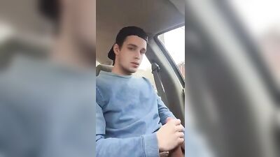 Sexy Boy in Car