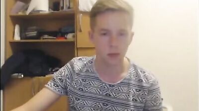 Gray Cum Twink Close-up: A Smooth Teen Cock Experience