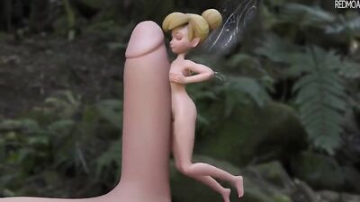 Tinker Bells Gay Cartoon Adventure: Cum Shots Galore!