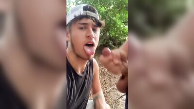 Gay Porn: Swallow Yeaaah 272034 - Sucking Boy Cum Shots Oral Public Outside Web-Cam