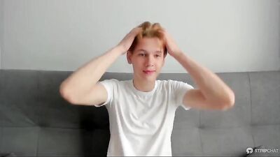 Overland Naked Striptease: Big Cocks, Blond Boys, First Time Solo Straight Web-Cam Playback!