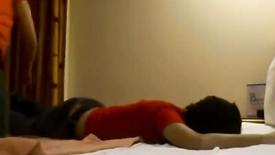 Gay Porn Twink Latino Fucks Dad in the Hotel Room! (190 characters)