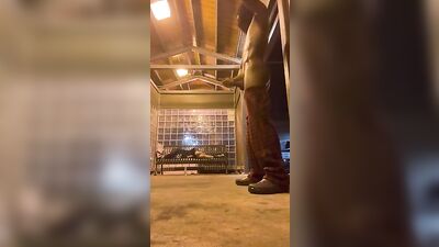 Come Watch Me Suck My Dick Near This Niggas Cock - Big Black Cum Shots With A Lean Athletic Fit Teenager!