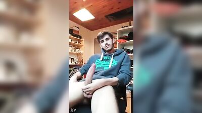 Young French Dude Sucks Himself on Web-Cam! - Gay Amateur Oral Porn