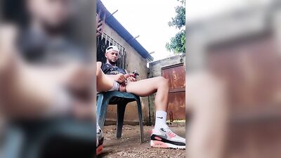 Straight Bulgarian Piss-Jerks Backyard: The New Generation!