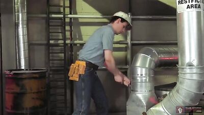 Mechanics Muscle Men: Hardcore Gay Porn Action