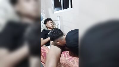 Gay Blowjob Ignored - I Love How the Top Is Just Not Paying Any Attention!