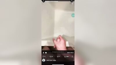 Milos Intense Solo Jerk! Hot Amateur Big Cock Porn!